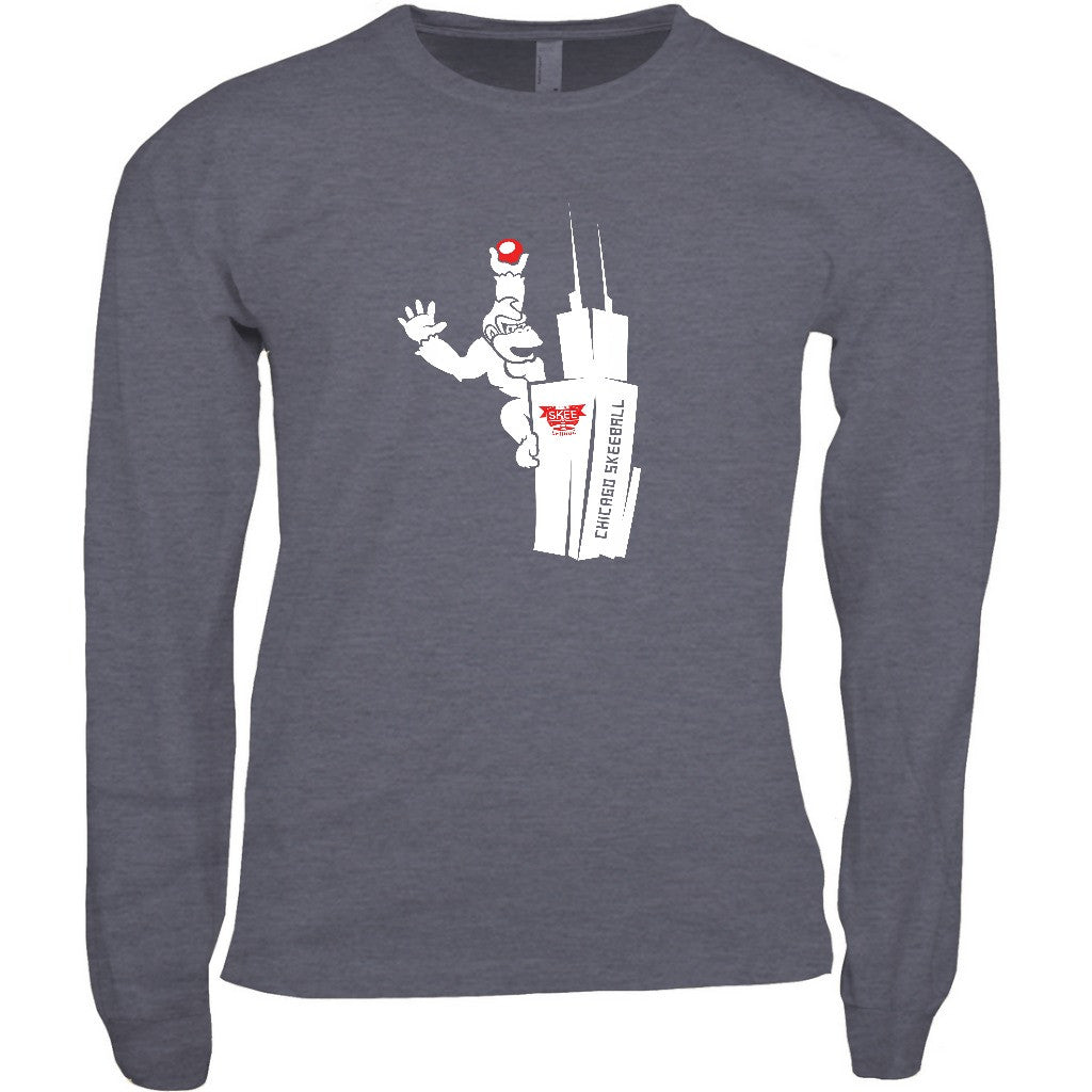 The SKEE League "Donkskee Kong" Long Sleeve T-Shirt